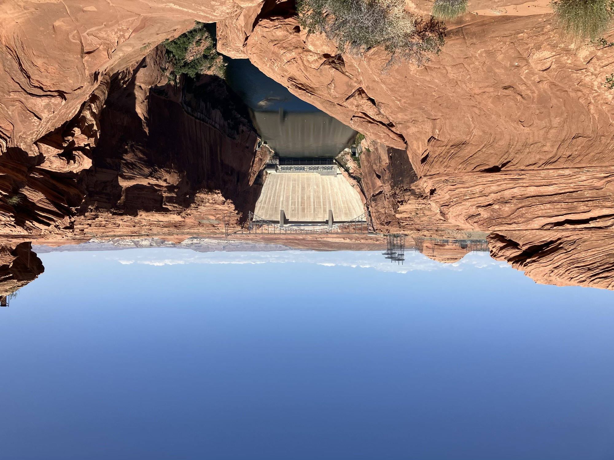 Glen Canyon Dam near Page, Arizona